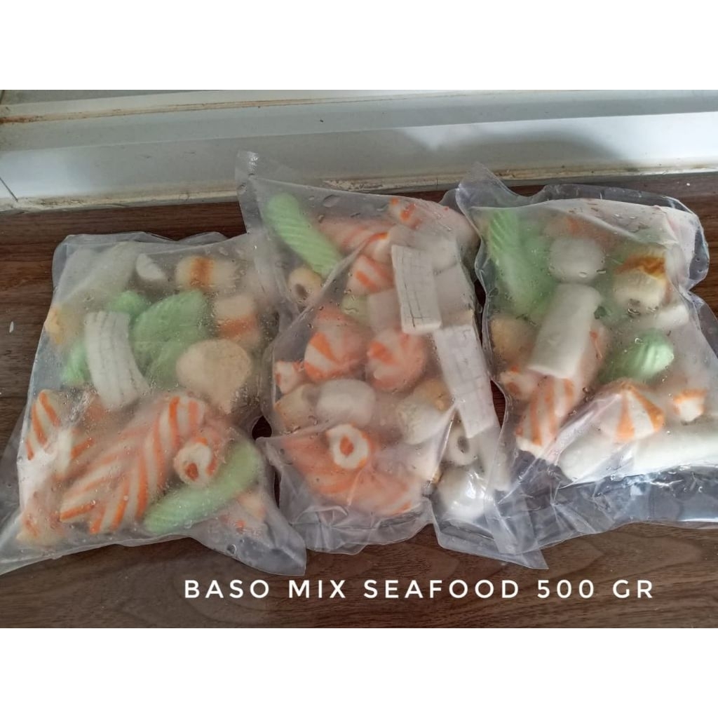 

Baso Seafood MIx 500 gr