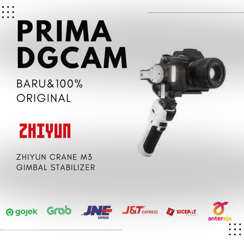 ZHIYUN CRANE M3 - 3 Axis Gimbal Stabilizer Kamera & Smartphone