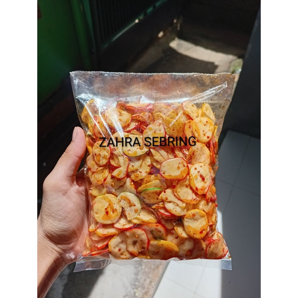 

seblak kering pedas daun jeruk berat 200 gram