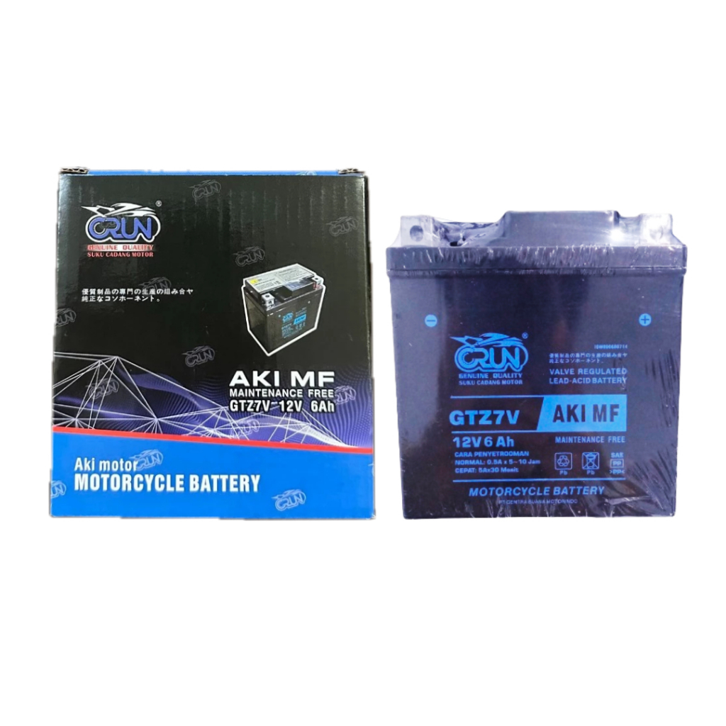 AKI CRUN GTZ7V NMAX - KLX 150 / DTRACKER D TRACKER - AEROX 155 - LEXI - FREEGO