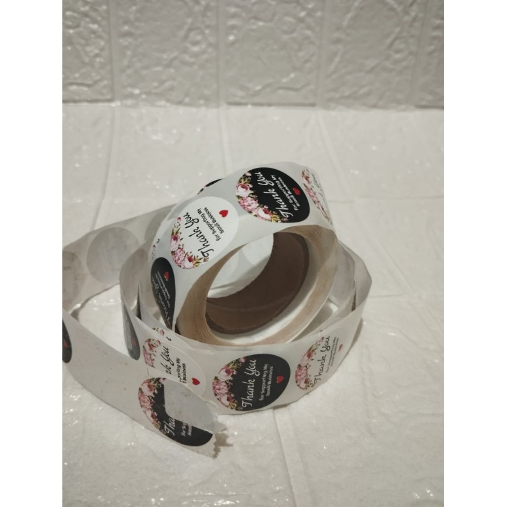 

Stiker Thankyou / Sticker Thank You /stiker ucapan Roll