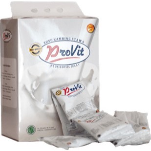 

SUSU KAMBING ETAWA PROVIT PLUS ROYAL JELLY ISI 50 SACHET KEMASAN BARU
