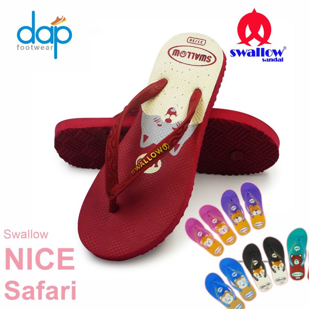 Sandal Jepit Wanita Swallow Nice Safari