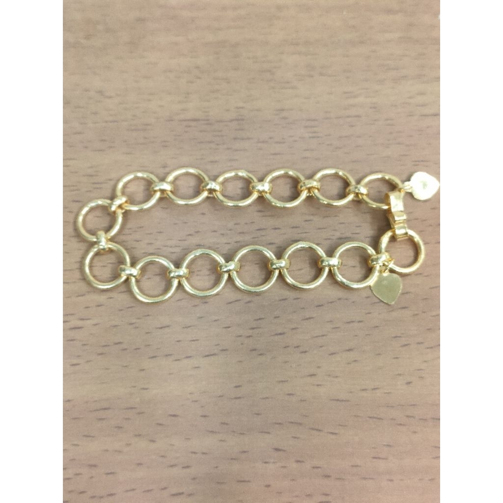 gelang kolong kolong 10 gram emas muda