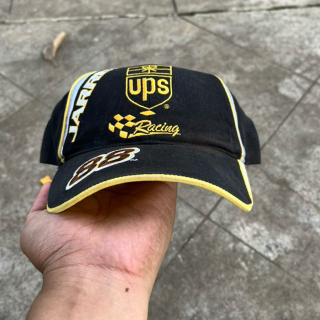 Vintage Dale Jarrett 88 UPS Racing Hat Adjustable Cap NASCAR