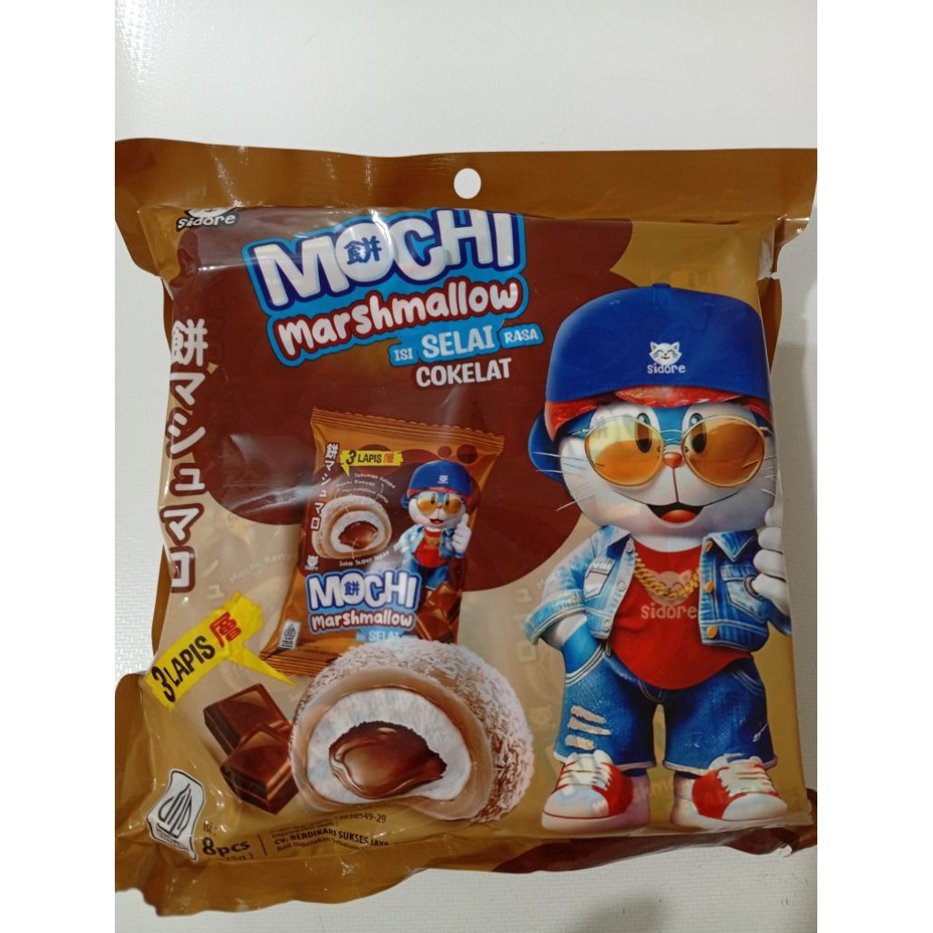 

Sidore Mochi Marshmallow Coklat 25g 1pak