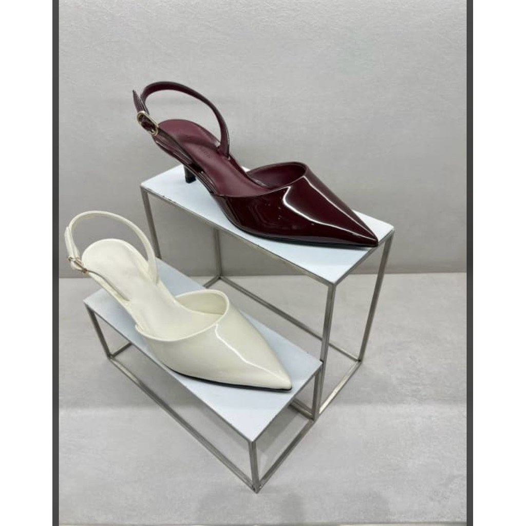 Sepatu Sandal Wanita Heel Mules Charles & Keith original store 0320