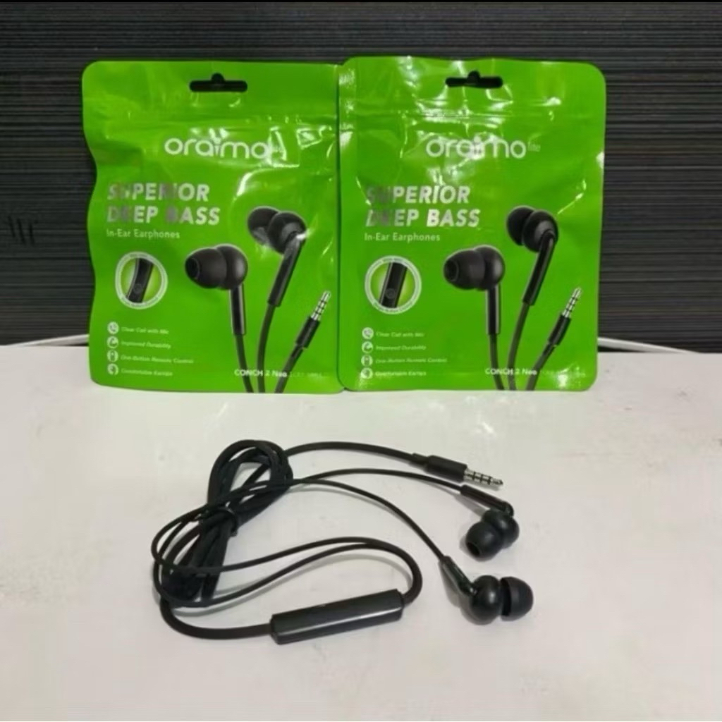 Headset ORAIMO CONCH 2 Neo OEP-320S SUPERIOR DEEP BASS In-Ear Earphones