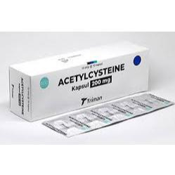 Acetylcysteine 200 mg 1 strip