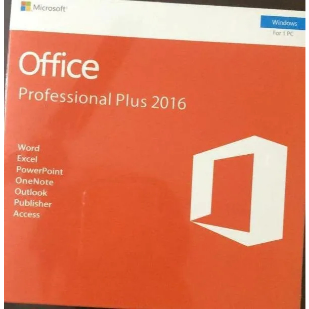 CD 2016 MS office pro plus (+key included)