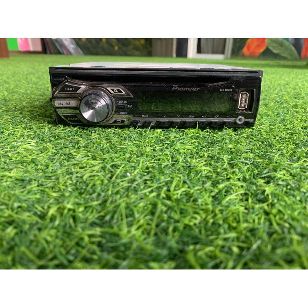 Head Unit / Tip / Tape Mobil Original Pioneer Singel Din DEH-1550UB Ex Pemakaian Pribadi