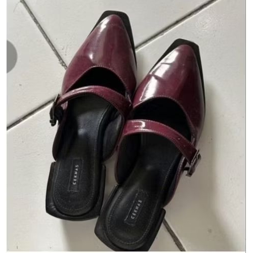 CEKHAS - Chelsea Maroon Mules Wanita