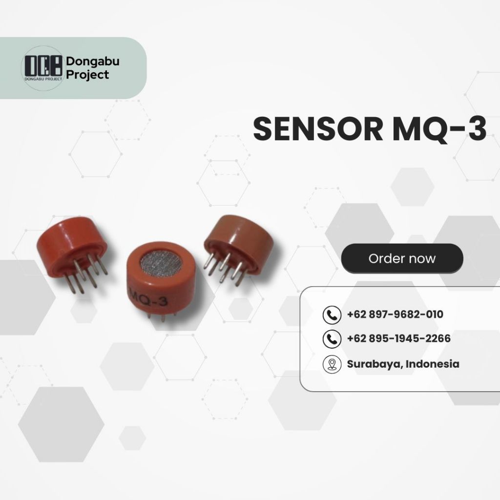 MQ-3 MQ3 Gas Sensor LPG Alcohol CH4