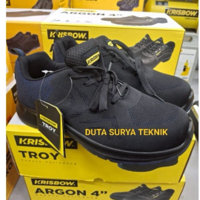 Sepatu Safety Krisbow TROY || Safety Shoes Krisbow TROY|| Pengganti Sepatu Safety Krisbow ARES