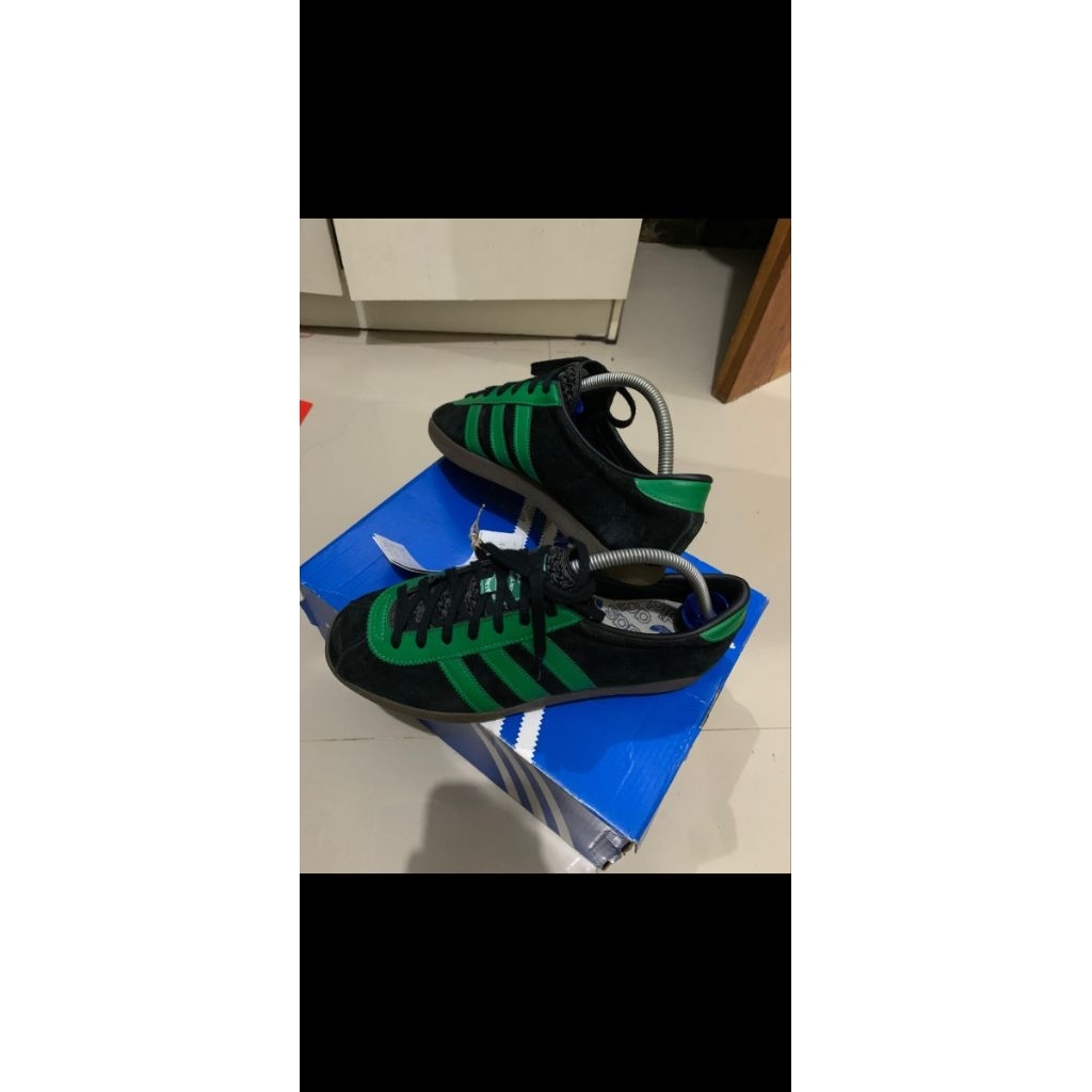 adidas london black green