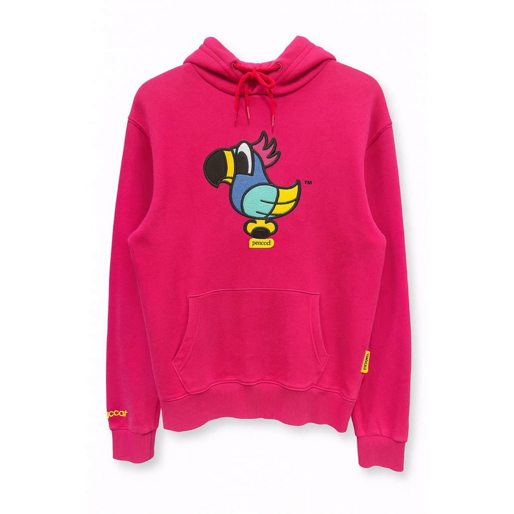 Hoodie Pink Parrot Pancoat