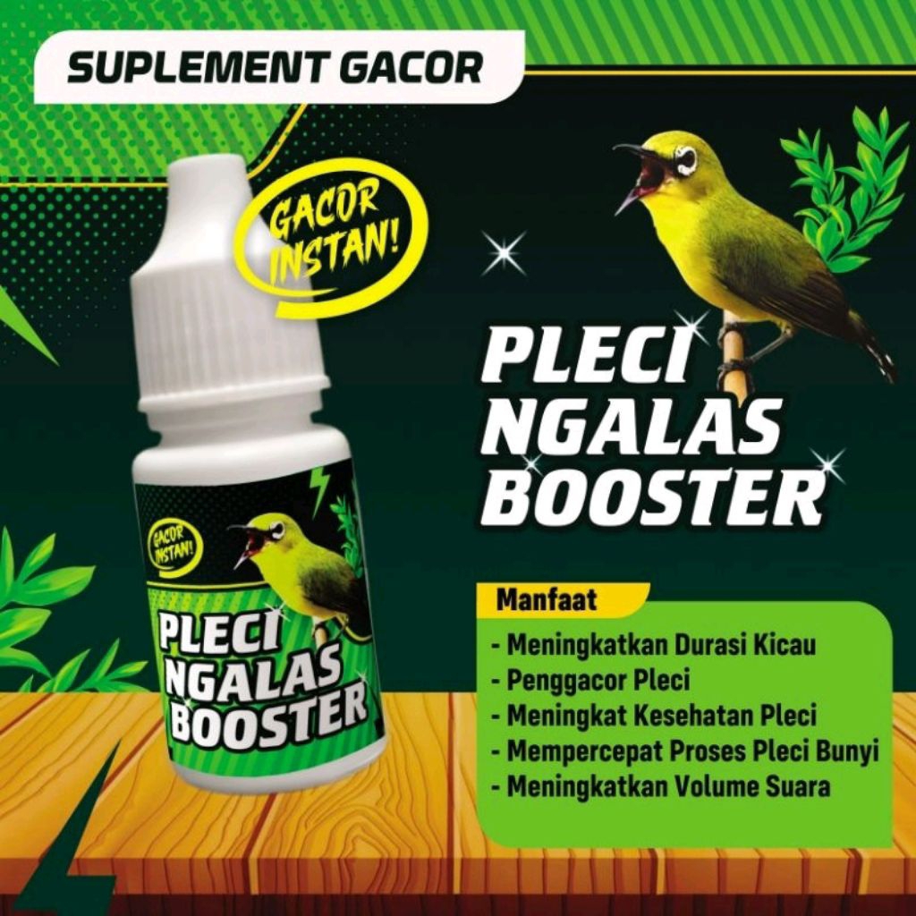 VITAMIN PLECI NGALAS BOOSTER VITAMIN PLECI GACOR NGALAS DOPING PLECI DI JAMIN GACOR