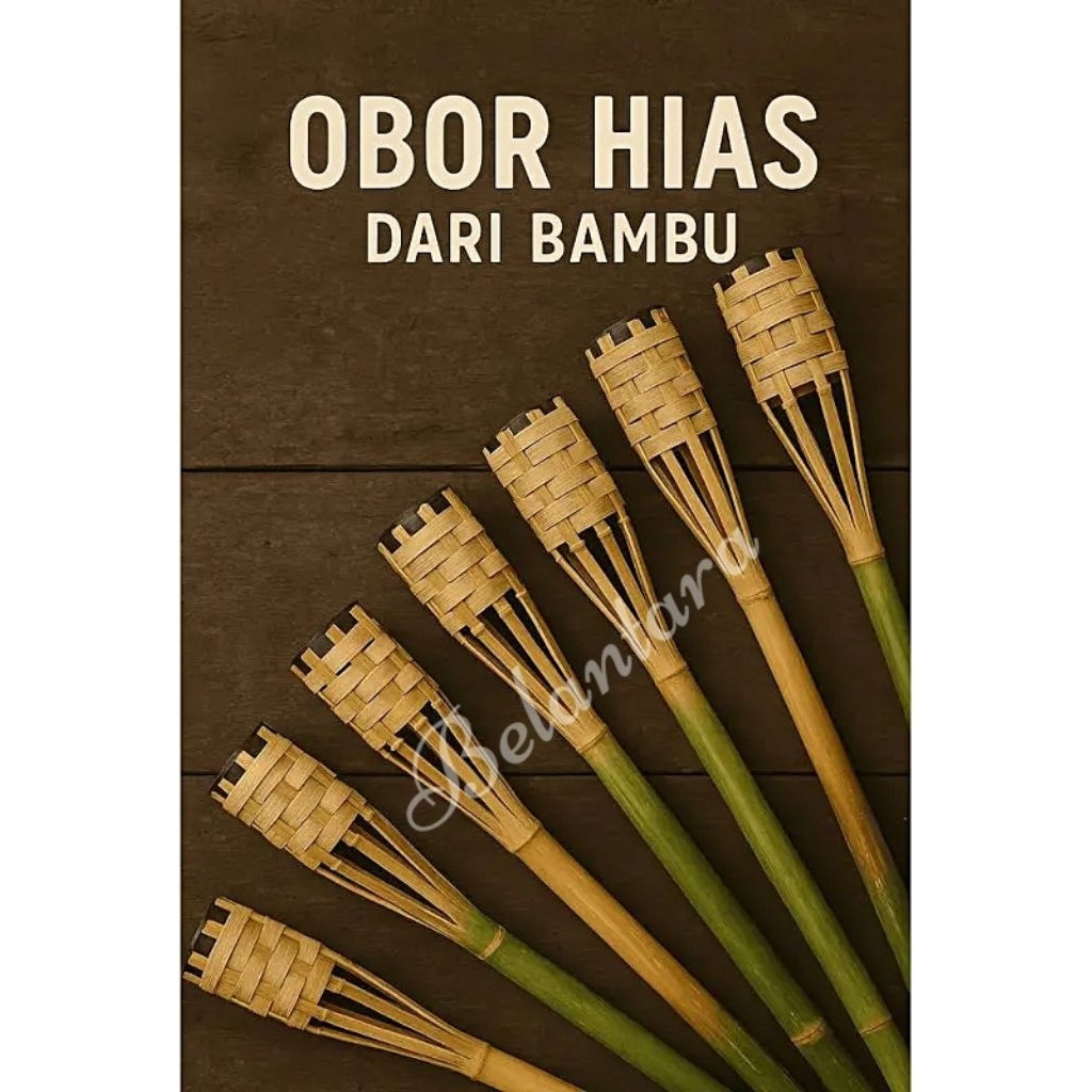 Obor Bambu /Obor hias dekorasi