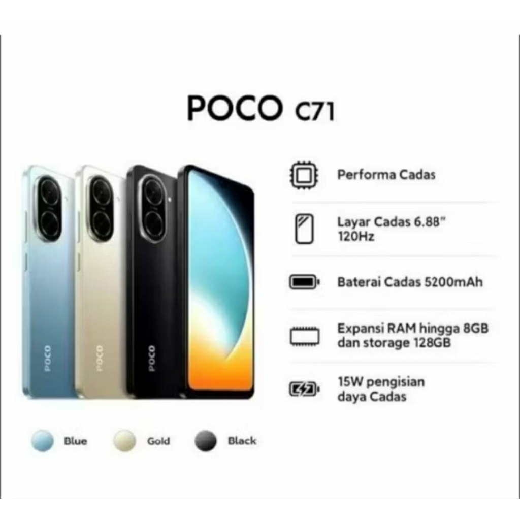 Poco c71 Ram 4/128