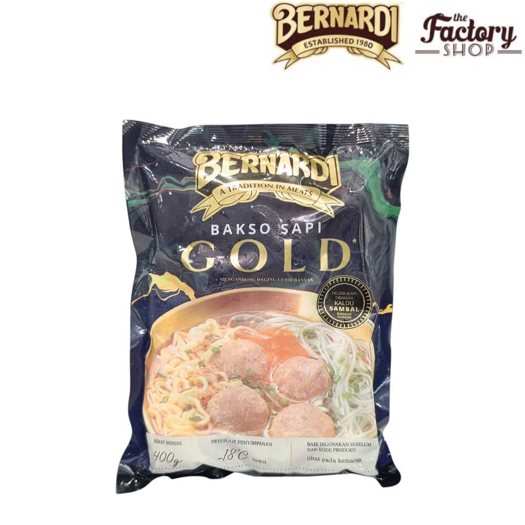 

BERNARDI BAKSO SAPI GOLD 400 GR (9916400101)