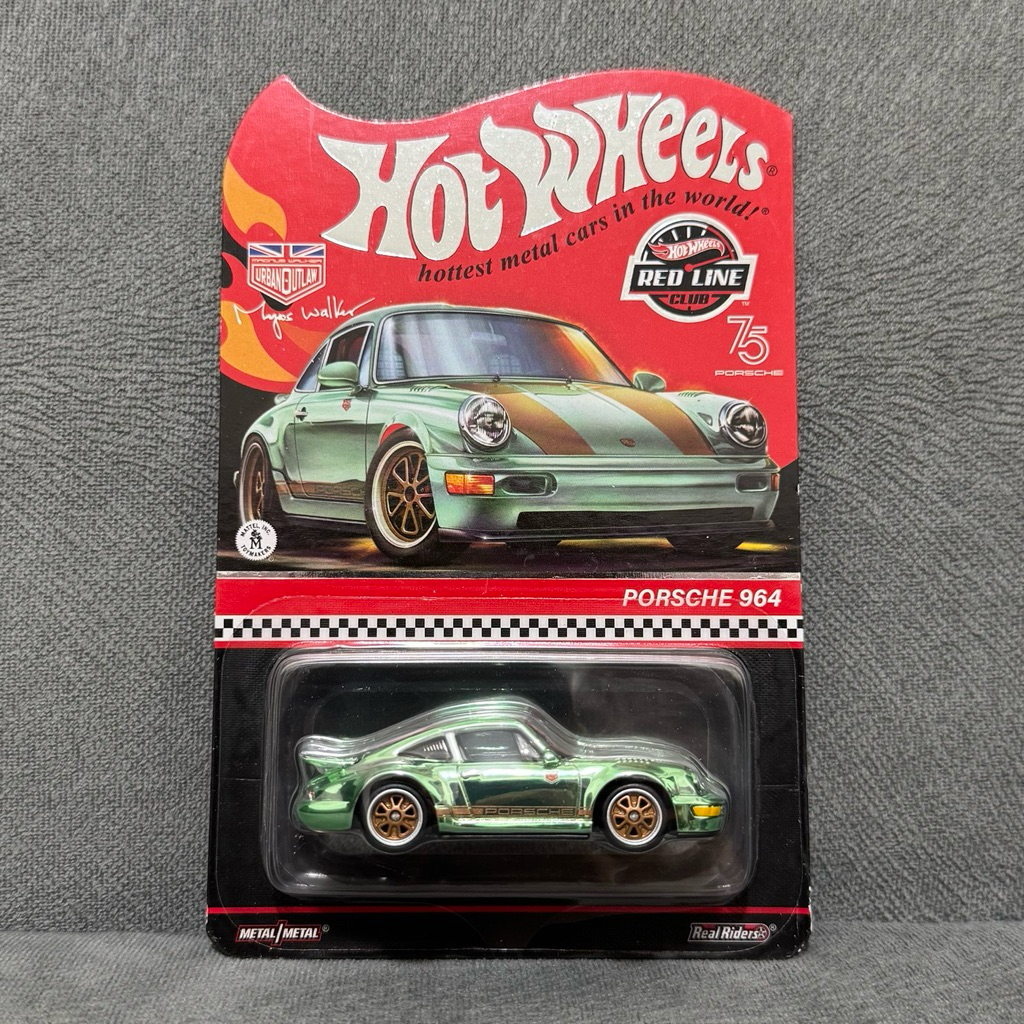 hotwheels rlc porsche green limited