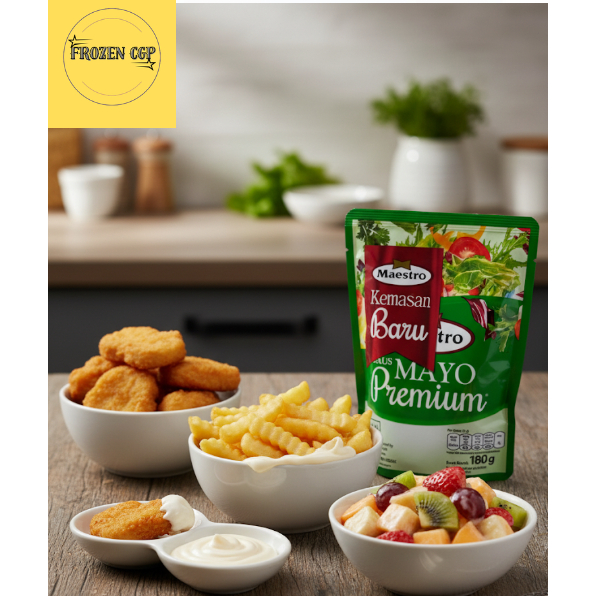 

Maesto Saus mayo Premium Pouch 180gr