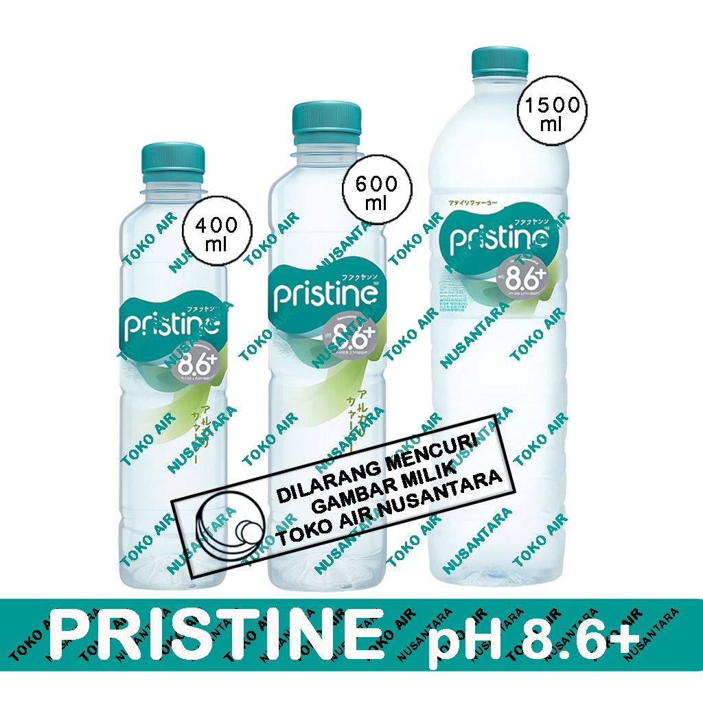 Pristine All Variant - Pristine Air Minum pH Tinggi