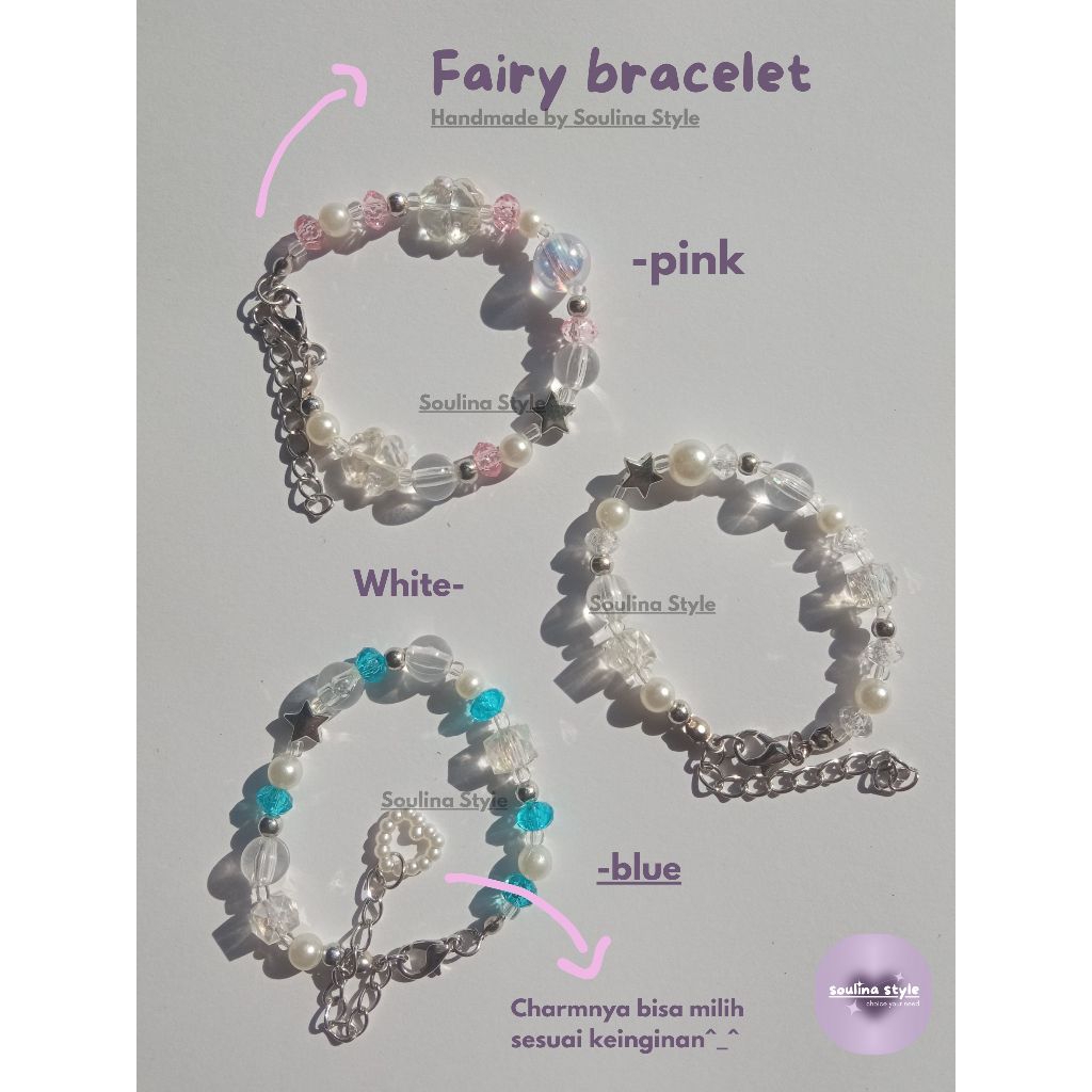 Fairy Bracelet Aesthetic|korean bracelet|gelang korean style|gelang aesthetic