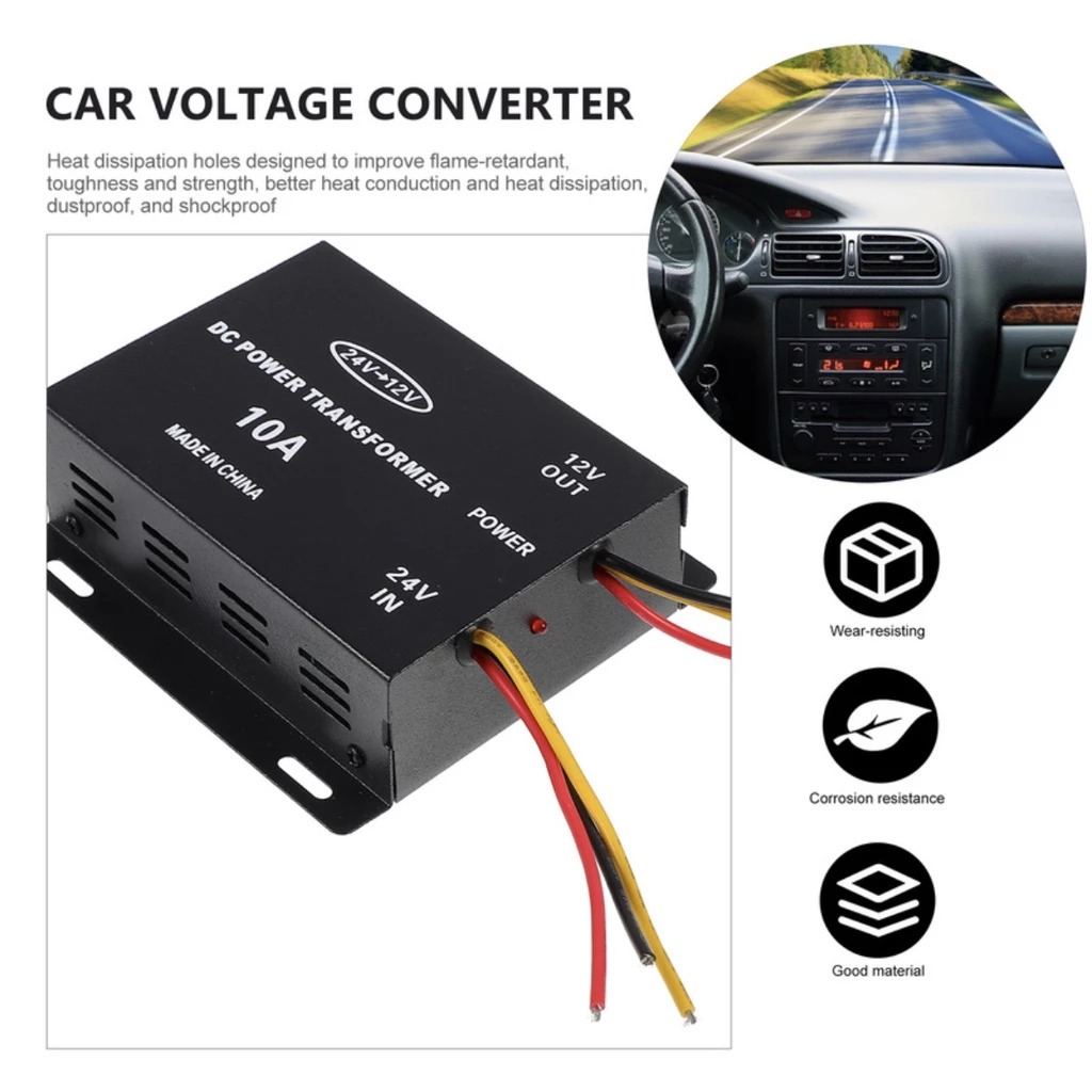 Step Down Converter inverter DC 24v ke 12v (10a/30a / 40a)
