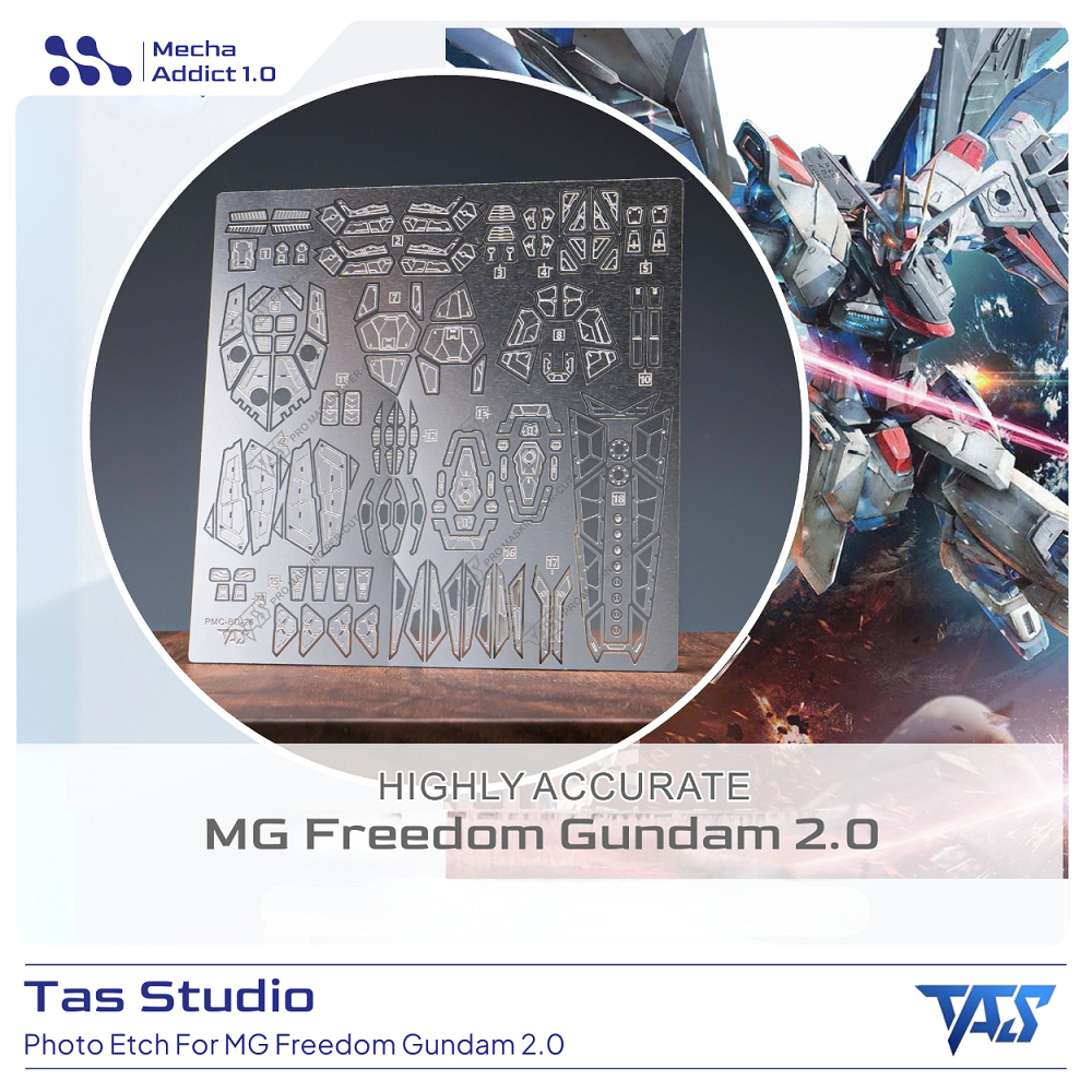 Photo etch Part for MG Freedom Gundam Ver 2.0 Metal Detail Up by TAS