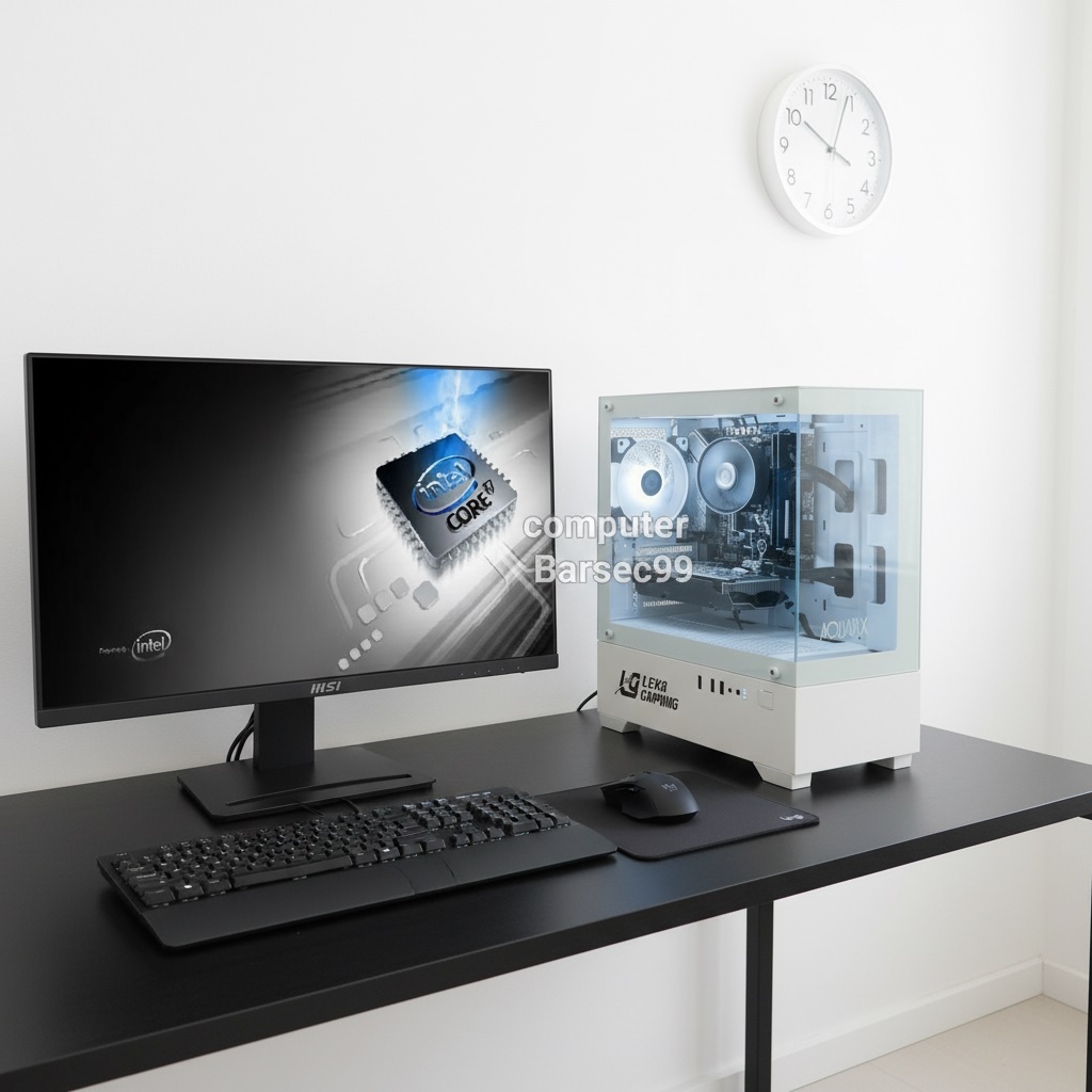 1set PC core i7 3770 + Ram 16Gb + HDD 1TB + SSD + monitor LED 24 inc