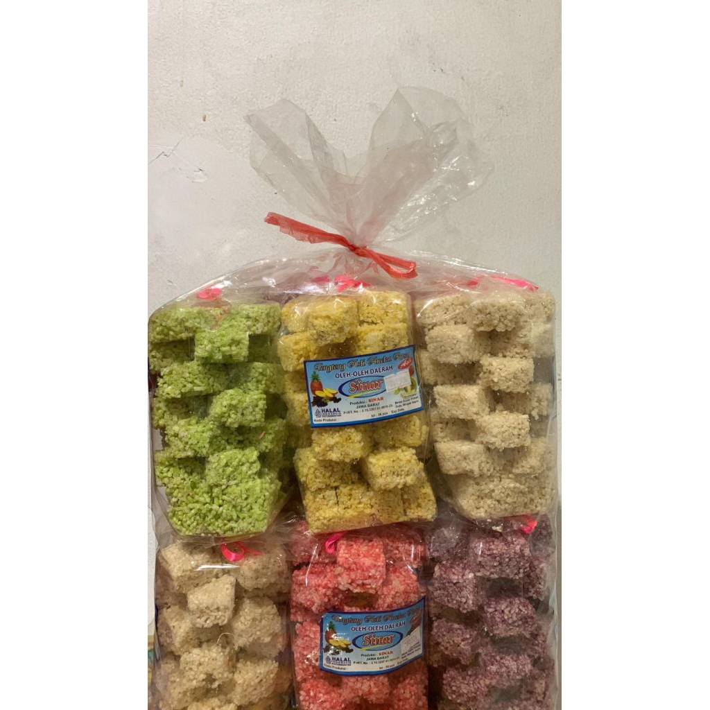 500 gr kue jipang kue tradisional beras ketan  aneka rasa manis gurih