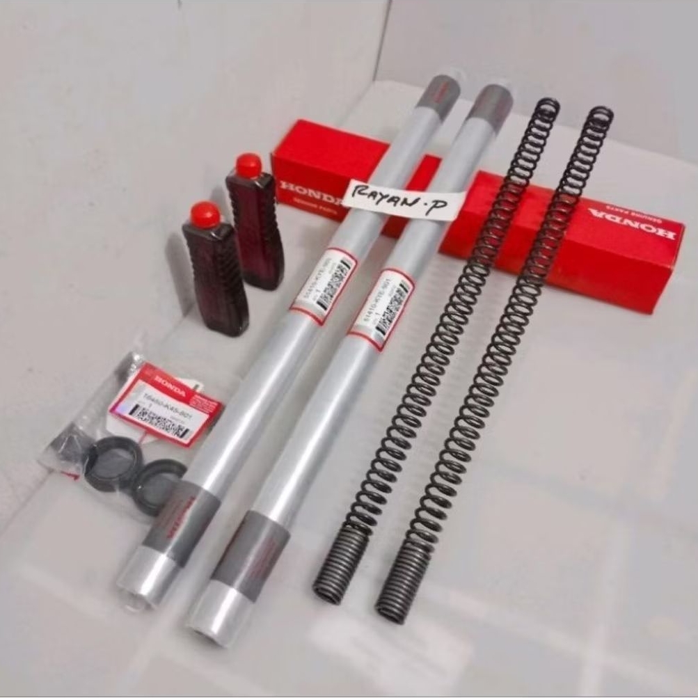 as shock depan megapro new mono karbu verza megapro sok+sil+per+oli kye_Original Ahm