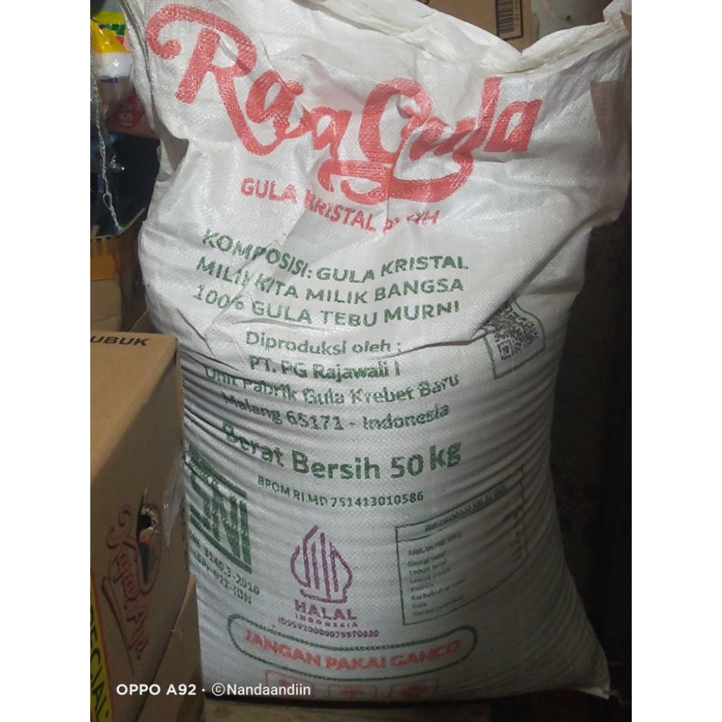 

Gula loss timbangan 1kg