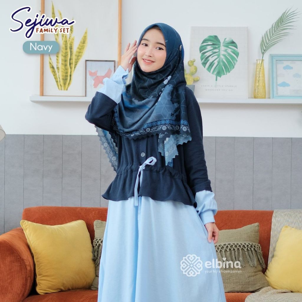 Sejiwa Dress By Elbina Hijab