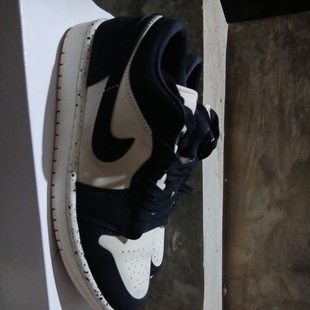 VMNS AIR JORDAN 1 LOW black/black-guava ice-sail noir/glace goyave/voile/noir