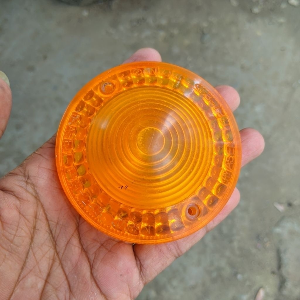 Mika kaca lampu sein riting yamaha rx100 rx125 dt100 original