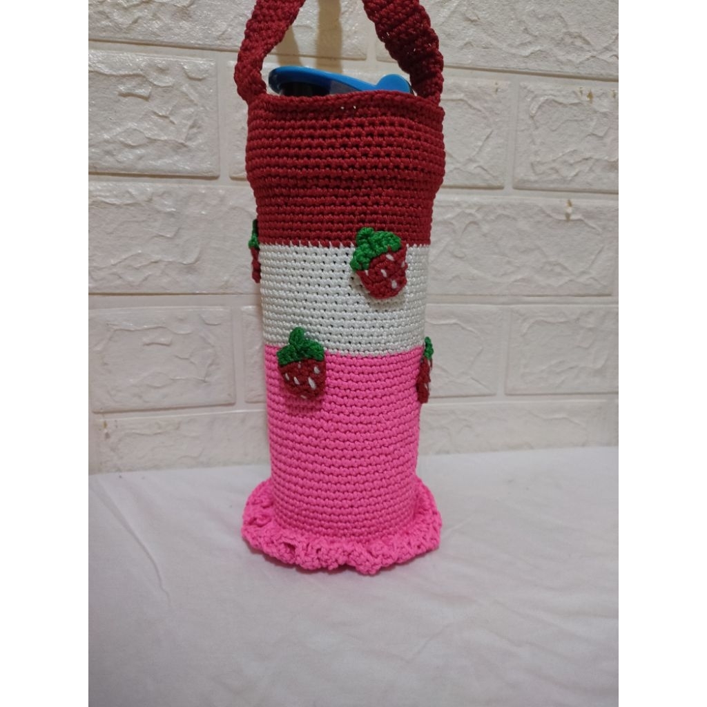 Sarung tumbler rajut