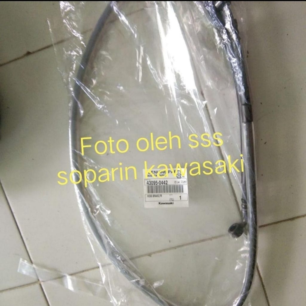 selang slang kabel rem depan tali rem depan kawasaki klx250 klx 250 original