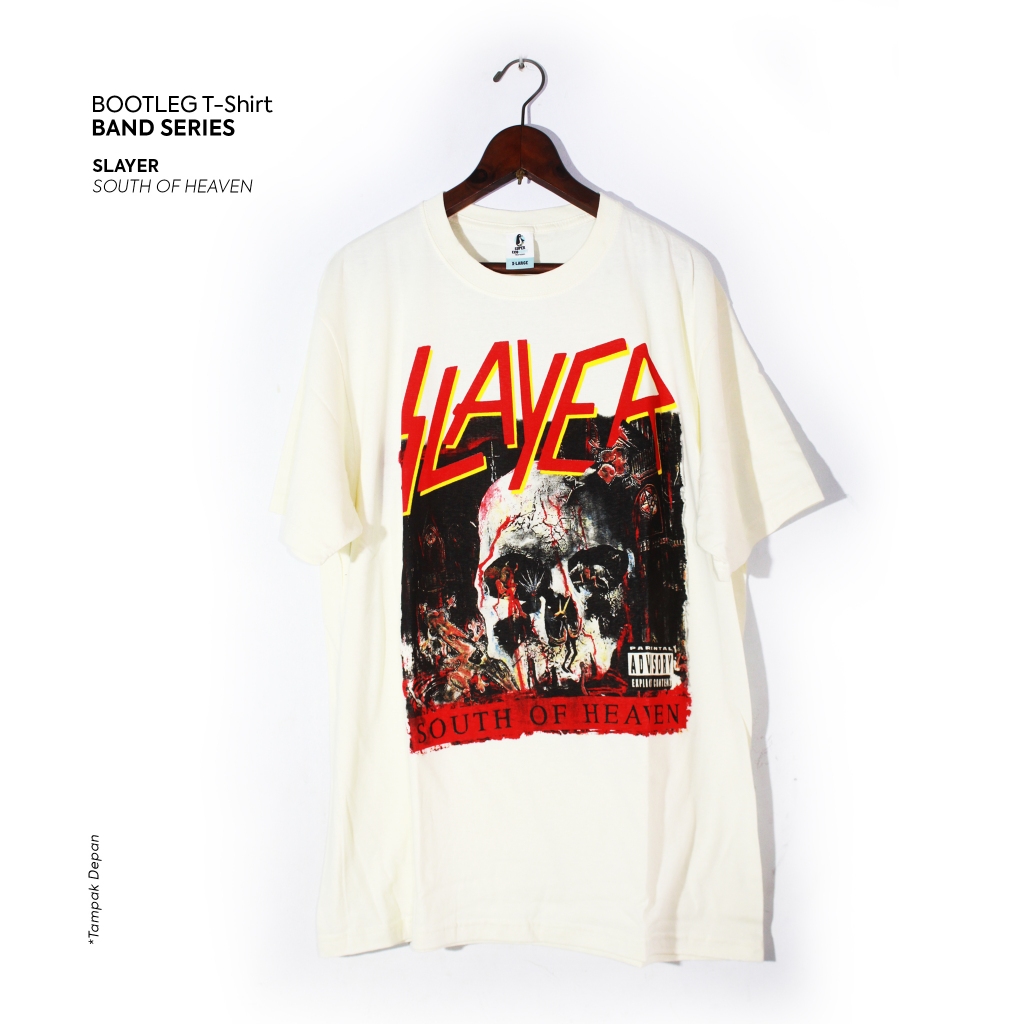 Bootleg Kaos - Manual Screen Printing | Series Band : Slayer