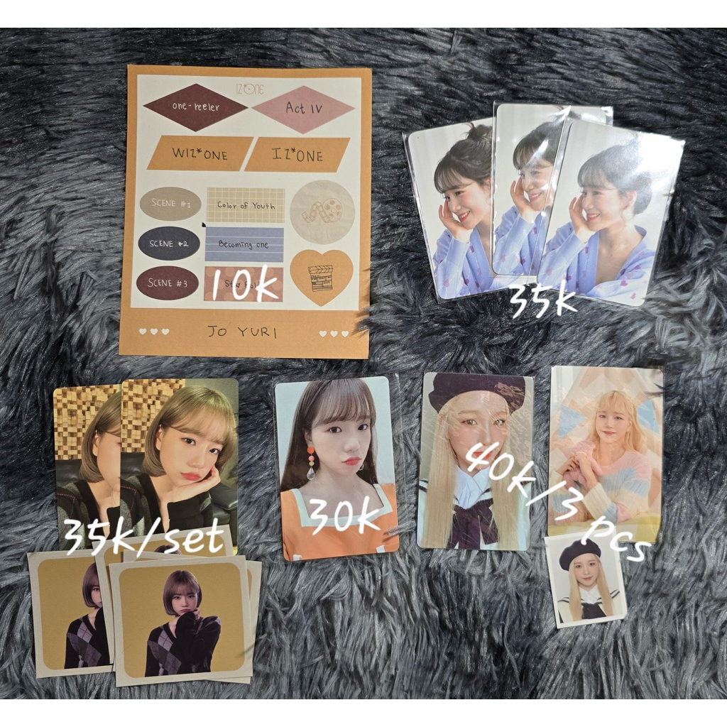 Official Photocard Yuri IZ*ONE - IZONE PC Album Kpop Korea