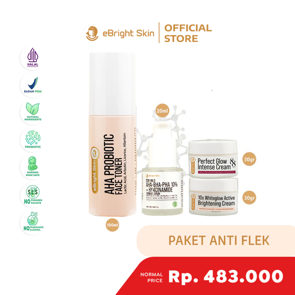 eBright Skin Paket Anti Flek – Anti Flek Ultimate