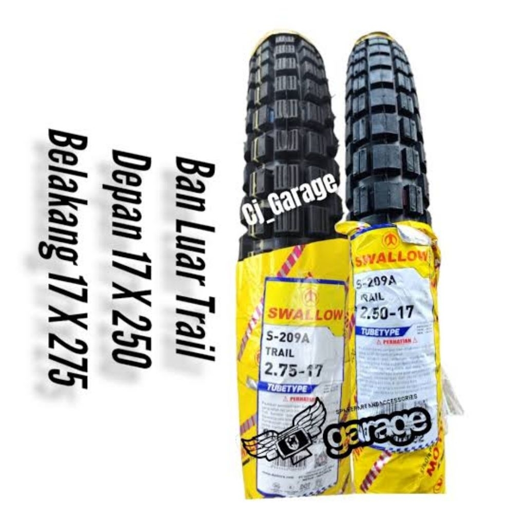 Ban luar motor Swallow trail 250-17 275-17 300-17