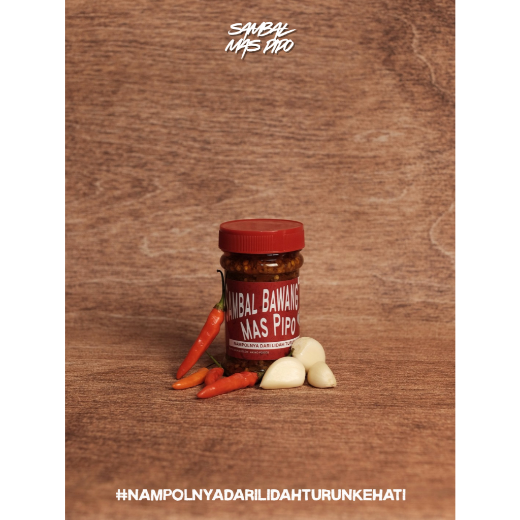 

Sambal Mas Pipo - Sambal Bawang 150gr