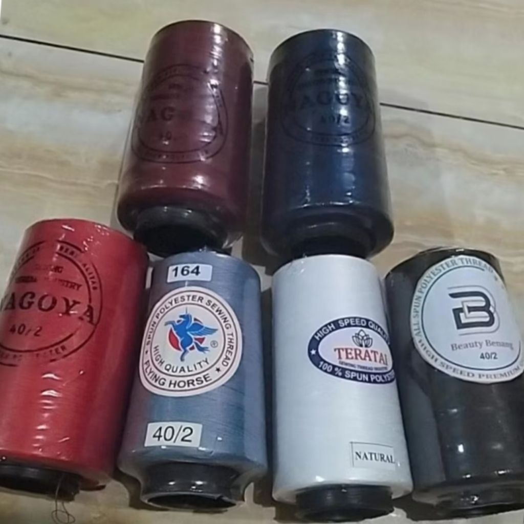 benang jahit  besar 5000 yard  40/2