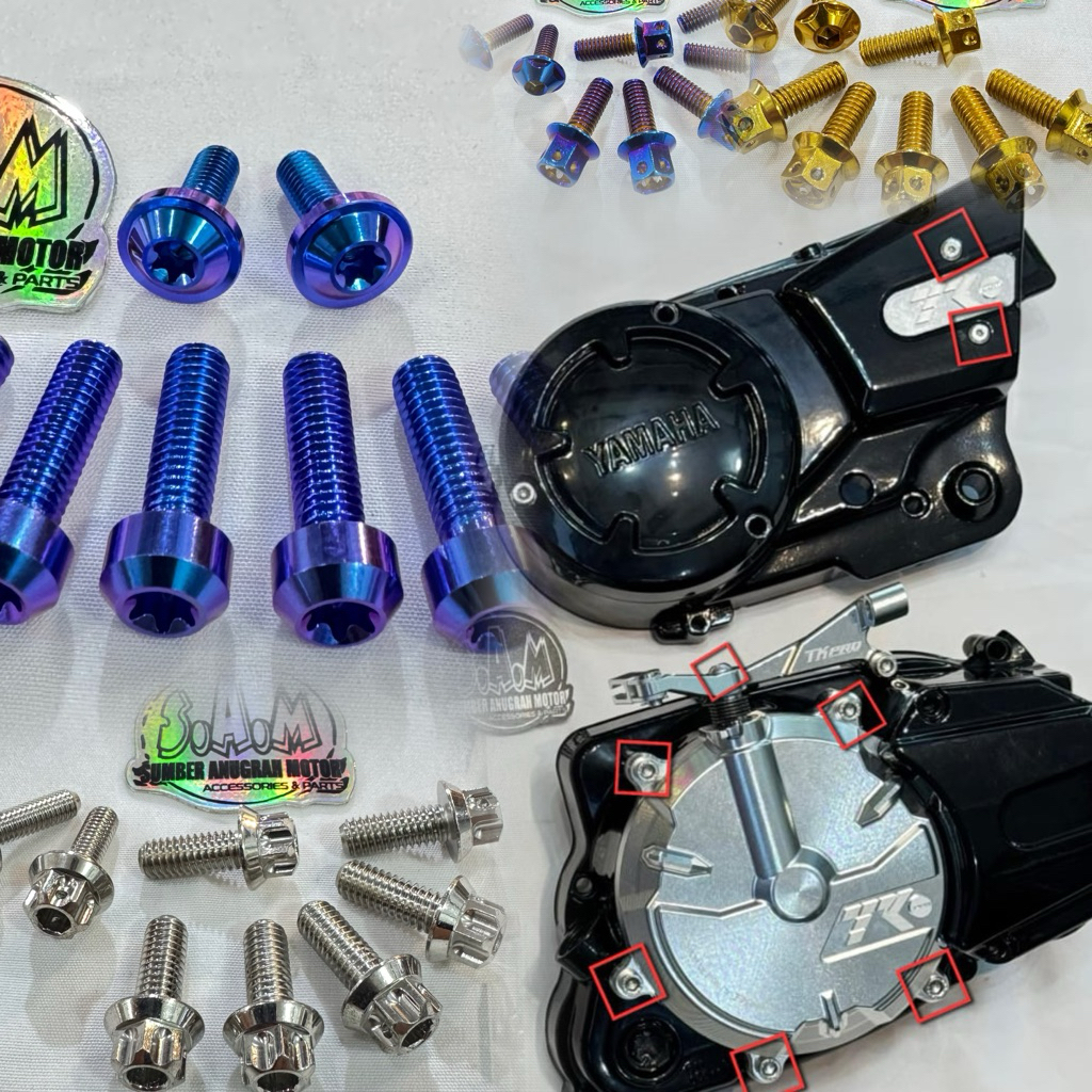 BAUT BAK TK PRO TITANIUM & PROBOLT SS & PER STUT Ti / Blok Rx-king Block Rxk Kalter Rxs Cover Rx kin