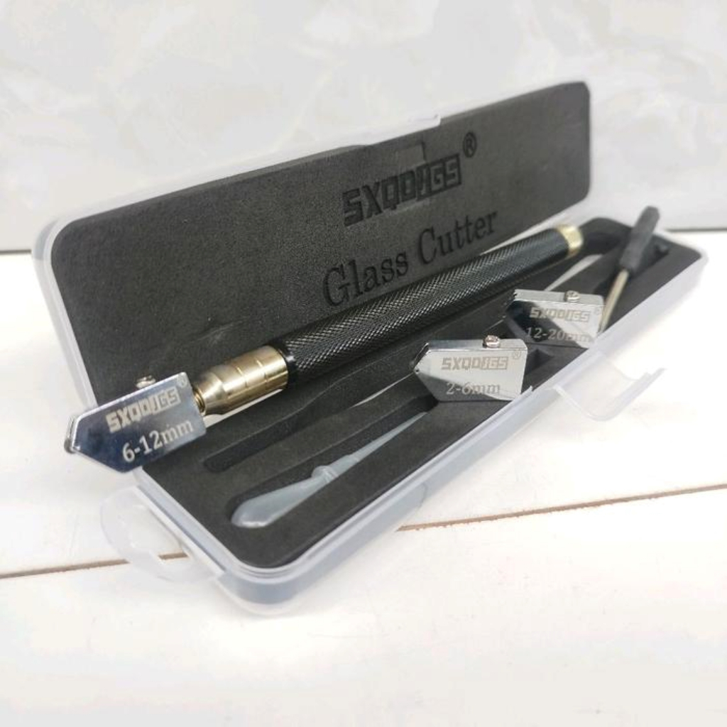 Pena Pemotong Kaca Alat Potong Presisi Untuk Kaca Keramik Marmer Batu Lengkap Dengan Cadangan Mata d