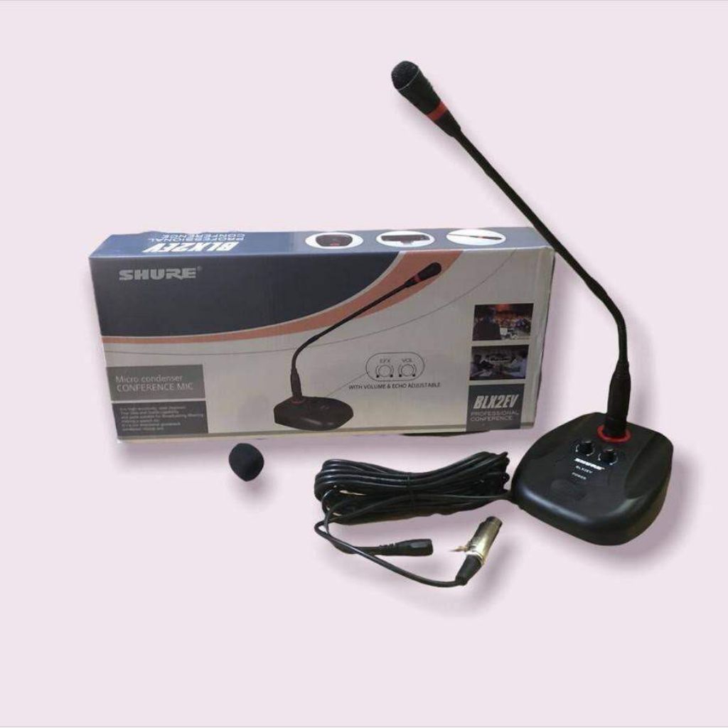 Mic Kabel Mimbar Meja SH BLX 2 EV Conference BLX2EV Podium