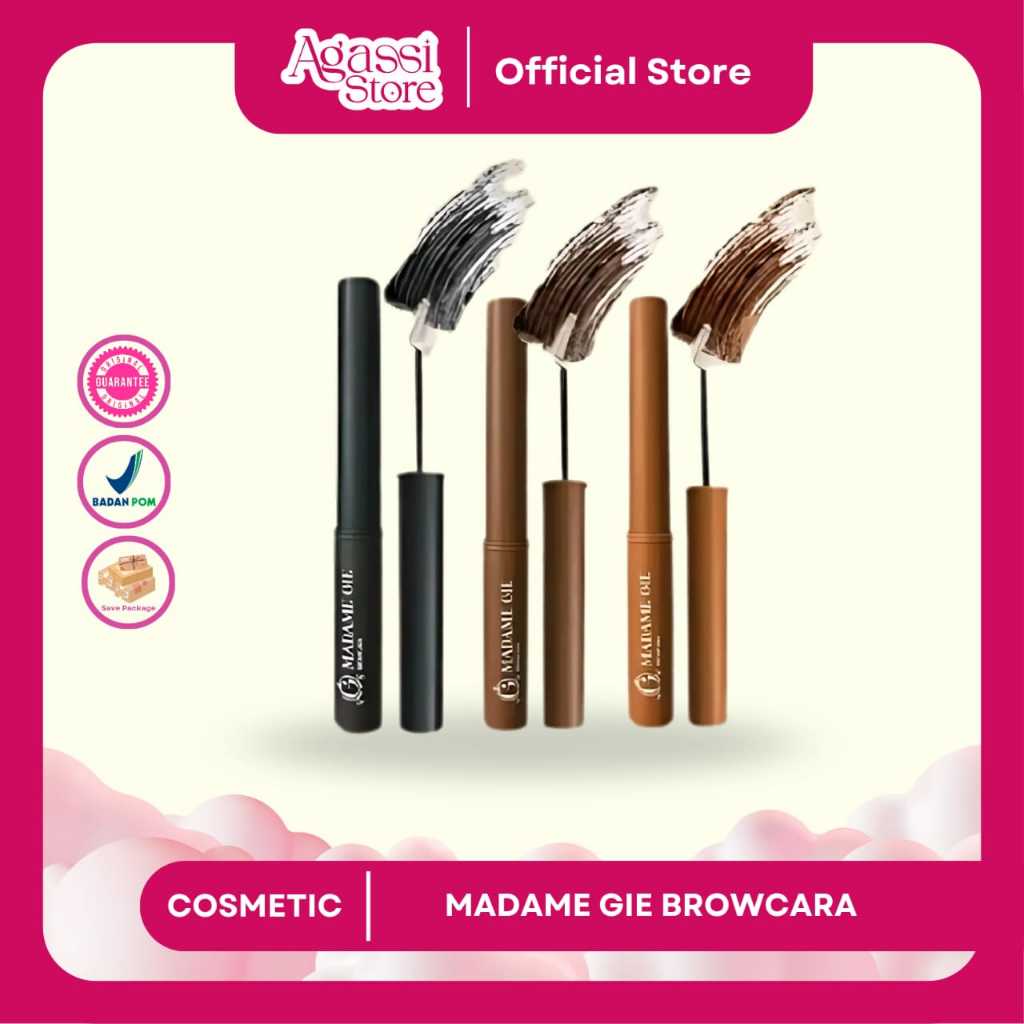 ❤️Agassi❤️ Madame Gie Beauty Shape Browcara Brow Mascara - MakeUp Mascara Alis