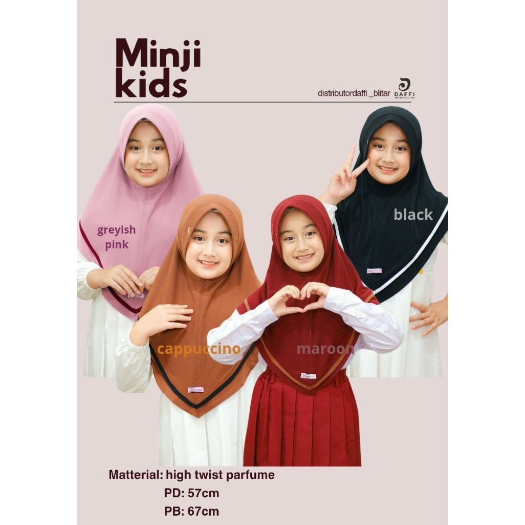 Daffi hijab _ MINJI KIDS _ Hijab anak